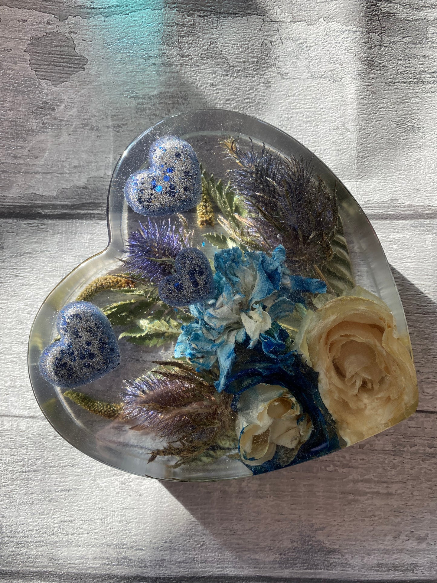 Small 15cm Heart - Flower Preservation